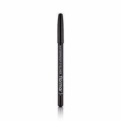 Flormar Waterproof Matte Eyeliner 101 Black Ice - Intense Pigment