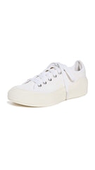 adidas by Stella McCartney Womens Court Sneakers White/White/Off White 7.5 Medium US