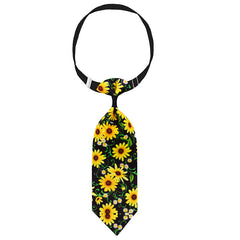 Sonnenblumen-Haustier-Krawatte Sommerhalsband-Dekoration