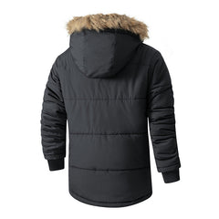 Hooded Padded And Insulated Coat