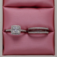 Women's Fashion Versatile Simple Zircon Ring