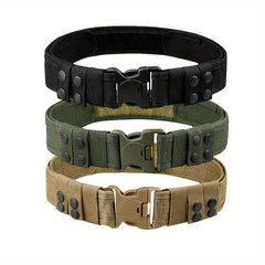 Ceinture tactique extérieure de randonnée en forme de S avec fermeture auto-agrippante