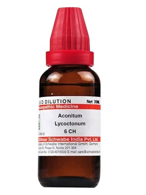 Dilución de Aconitum Lycoctonum de Dr. Willmar Schwabe India