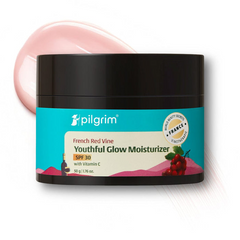 Pilgrim Red Vine Face Cream SPF 30 with Vitamin C & Rosehip Oil (PA+++)