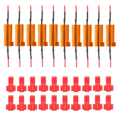 10-Piece: 50W 6Ohm Load Resistor