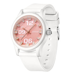 Color-blocking Waterproof Silicone Strap Kids' Quartz Watch