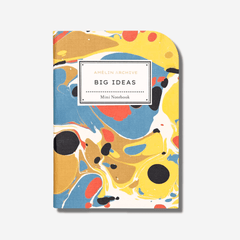 Carnet Big Ideas, lot de 3 - abstrait/arp/chimie des fleurs
