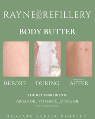 Coconut Rayne Body Butter – Shea Butter & Argan Oil Tropical Moisturizer