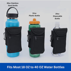 Gym Portable Magnet Kettle Cover Magnet Mobile Phone Bag Can Store Bluetooth Headset Membership Card