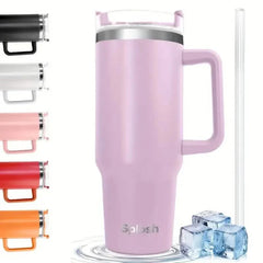 Multi-Color Travel Tumbler with Spill-Proof Lid - 1180ml/40oz