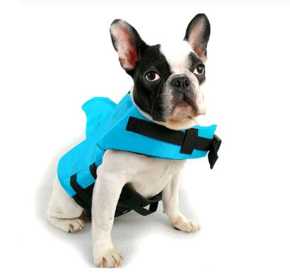 Gilet de sauvetage pour chien, gilet de sauvetage d’été pour animaux en forme de requin