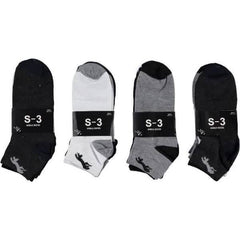 12-Pack: Men Low-Cut Soft Ankle Socks