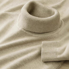 Skin-friendly Casual Warm Turtleneck Sweater For Men