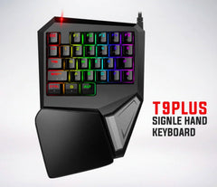 T9PLUS Single-handed Gaming keyboard 29 Buttons Mechanical Mini keypad