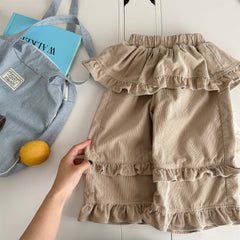 Girls' Springautumn Wide-leg Pants Long Pants