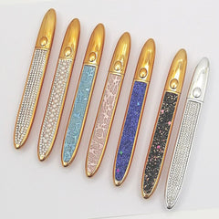 Faux cils autocollants avec eyeliner multicolore
