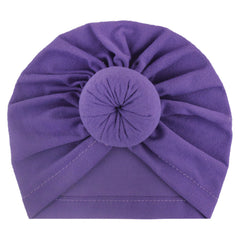 Bonnet à turban pour enfants, bonnet indien noué pour bébé