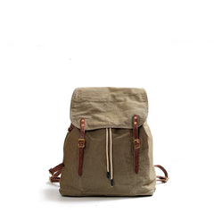Large Capacity Motorcycle Heavy-duty Canvas Retro Backpack