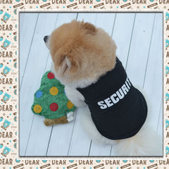 Vêtement pour animal, vêtement pour chien, gilet noir de printemps et d'été