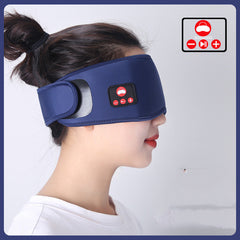 Ayuda para dormir, cubre los ojos y alivia la fatiga, mascarilla ocular inteligente inalámbrica para meditación con música Bluetooth 5.0