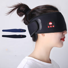 Ayuda para dormir, cubre los ojos y alivia la fatiga, mascarilla ocular inteligente inalámbrica para meditación con música Bluetooth 5.0