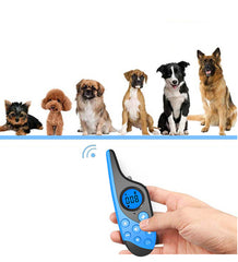 Dispositif rechargeable de dressage pour chiens avec télécommande, accessoire pour animaux, anti-aboiement rechargeable