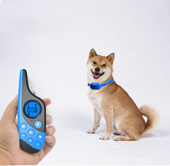 Dispositif rechargeable de dressage pour chiens avec télécommande, accessoire pour animaux, anti-aboiement rechargeable