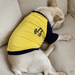 Ropa de manga corta para perros, conjunto para padres e hijos