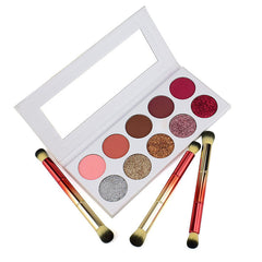 Paleta de sombras de ojos de alta calidad, colores intensos y buena disponibilidad