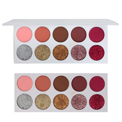 Paleta de sombras de ojos de alta calidad, colores intensos y buena disponibilidad
