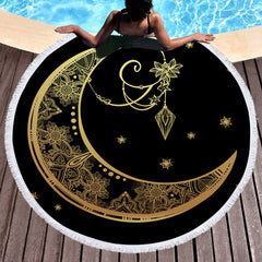 Bronzing Microfiber Beach Towel Can Be Customized
