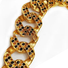 Guss Diamant-Hundekette Halsring Spiegellicht Hundehalsband