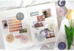 Mo Ink Cartridge Pack Stickers Galaxy Supplements Ins   Handbook Diary Decoration Universal Sealing Sticker