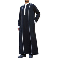 Costume musulman de Halloween à manches longues, kaftan C Suit, robe islamique Jubba