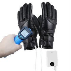 Power Bank Gloves With USB Heating Windproof And Cold-resistant