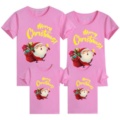 T-shirt à manches courtes parent-enfant