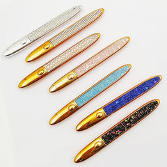Faux cils autocollants avec eyeliner multicolore