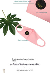 Masque en coton ICE avec valve respiratoire