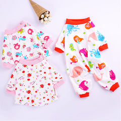 Vêtements pour chien en coton, tricot à quatre pattes