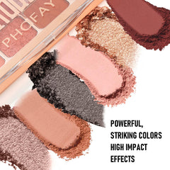 PHOFAY 12 Color Eyeshadow Palette
