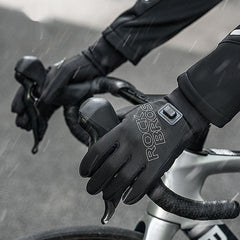 Charging Heating Warming Touchscreen-compatible Cycling Gloves