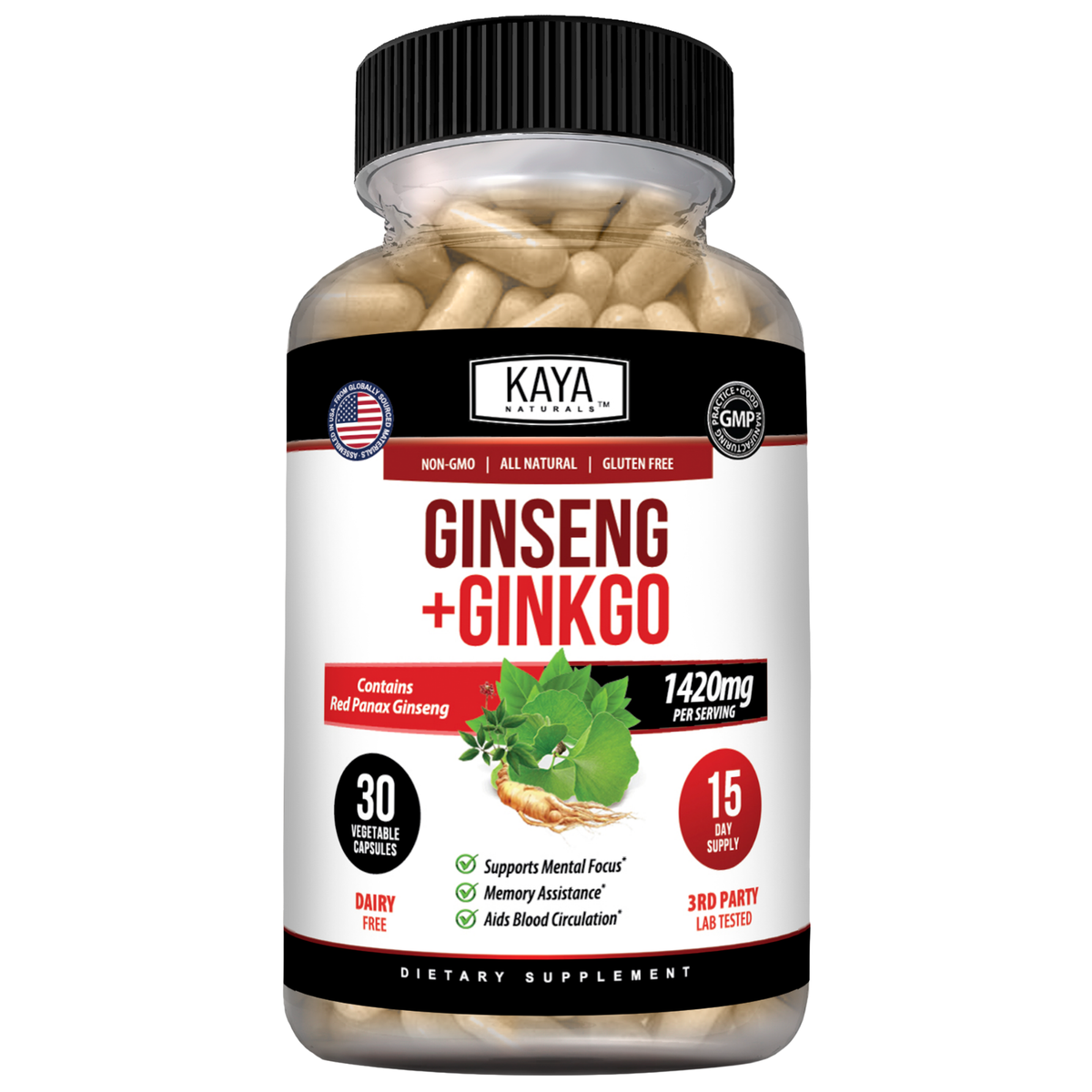 Ginseng + Ginkgo