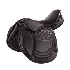 Selle d'obstacle en cuir de vache, harnais pour cheval et fournitures équestres