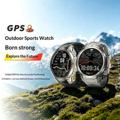 Smartwatch With Offline Maps, 5 ATM Water Resistance, And A Compass