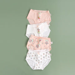 Ropa interior para niñas, calzoncillos infantiles de algodón puro