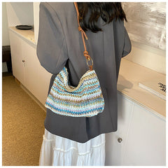 Womens Large-Capacity Commuter Tote Bag