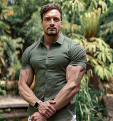 Spring Breathable Quick-drying High-elasticity Sports Shirt