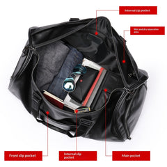 Mens Large-Capacity Waterproof Outdoor Duffel Bag