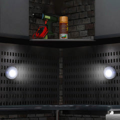 2-Pack: Bright Basics Ultra Thin Wireless LED Puck Lights