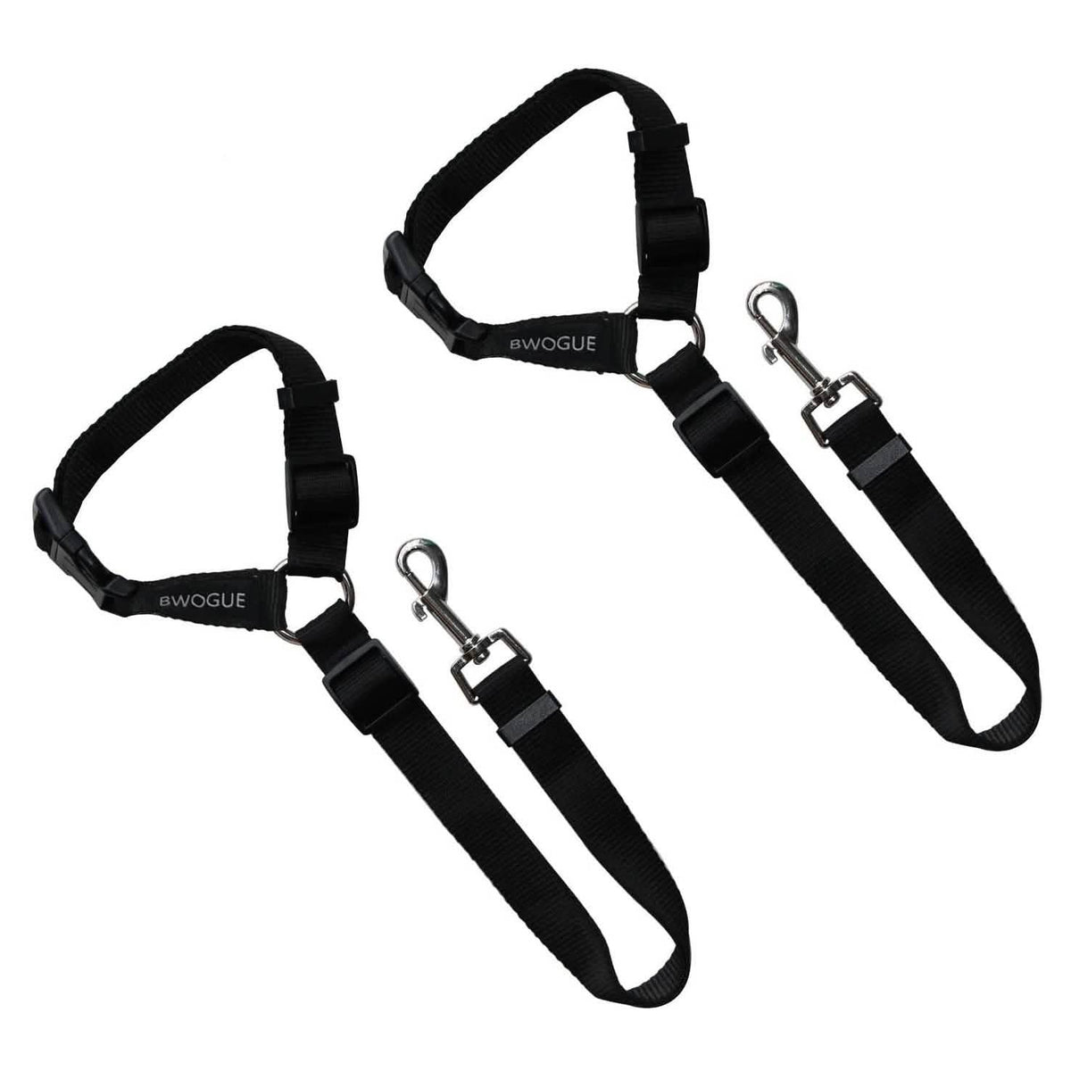 2-Pack: Bwogue Dog and Cat Safety Seat Belt